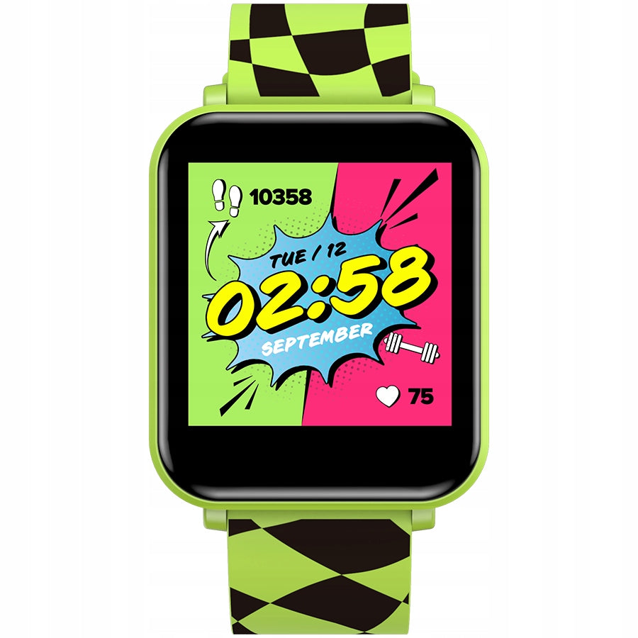 CANYON Joyce KW 43 DUAL BT Music Smartwatch for Kids Green Brand Canyon