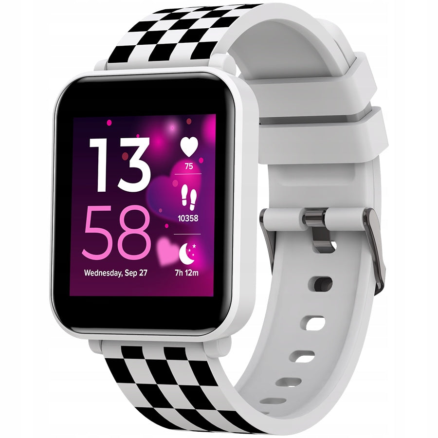 CANYON Smartwatch Joyce KW 43 DUAL BT Music White
