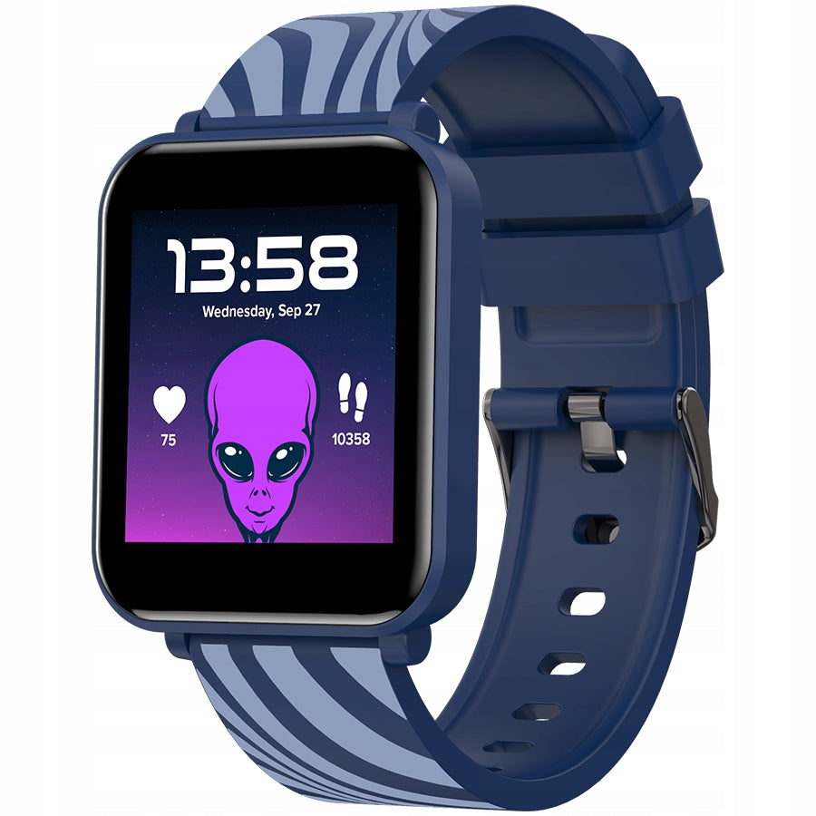CANYON Smartwatch for children Joyce KW 43 DUAL BT Music Blue