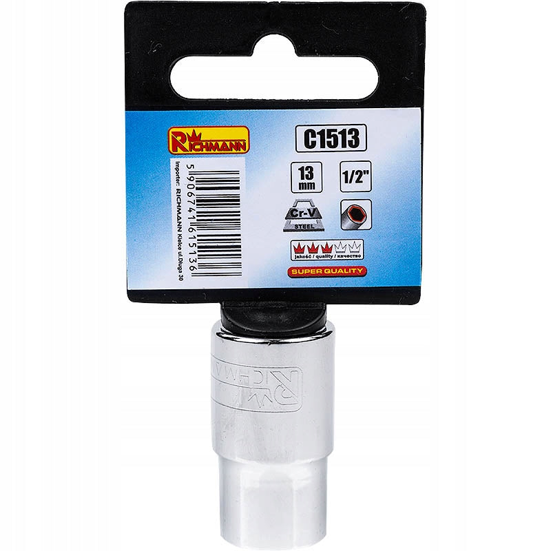 CAP 36MM.1/2"6-ANGLE.SHORT C1536