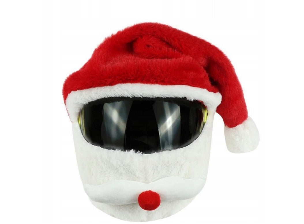 CAP COVER FOR MOTORCYCLE HELMET SANTA CLAUS
