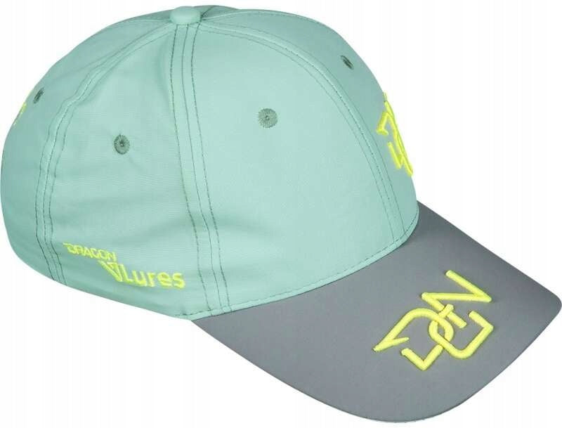 CAP DRAGON WITH BASEBALL V-LURES BREATHABLE mint-gray FISHING NICE