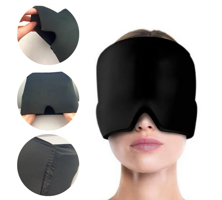 CAP HEADBAND FOR HEADACHE MIGRAINE COOLING MASK COMPRESS