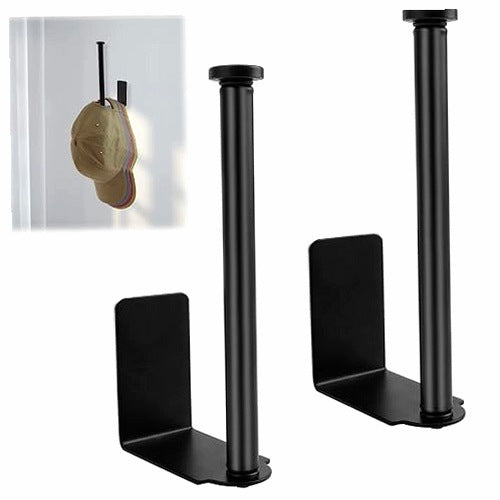 CAP HOLDER SELF ADHESIVE HOOK STAINLESS STEEL 2 PCS STEEL