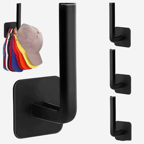 CAP HOLDER SELF-ADHESIVE WALL SET OF 4 MINIMALIST
