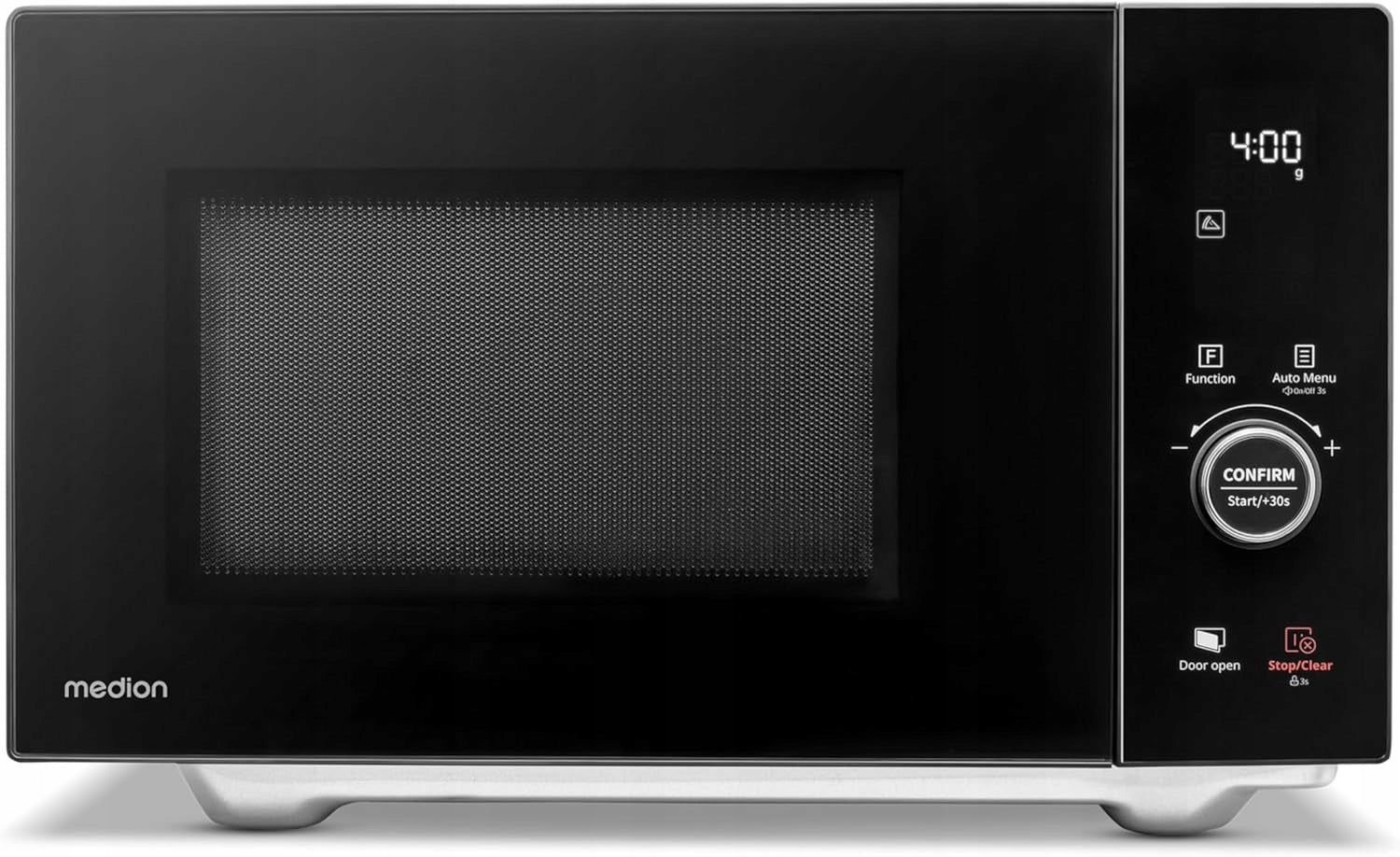 CAPACIOUS MICROWAVE 500W 25L TIMER DEFROSTING 10 PROGRAMS LCD MD12041