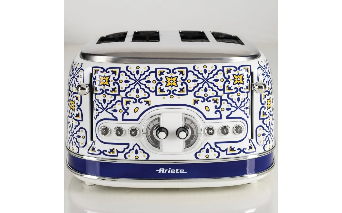 CAPRI 156 Toaster, 4 Slices, 1600 W W Blue White Ariete Packaging status original