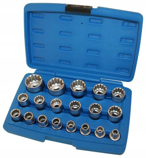 CAPS 12 ANGLE. VARIO-PLUS 1/2″ – SET OF 19 PCS.
