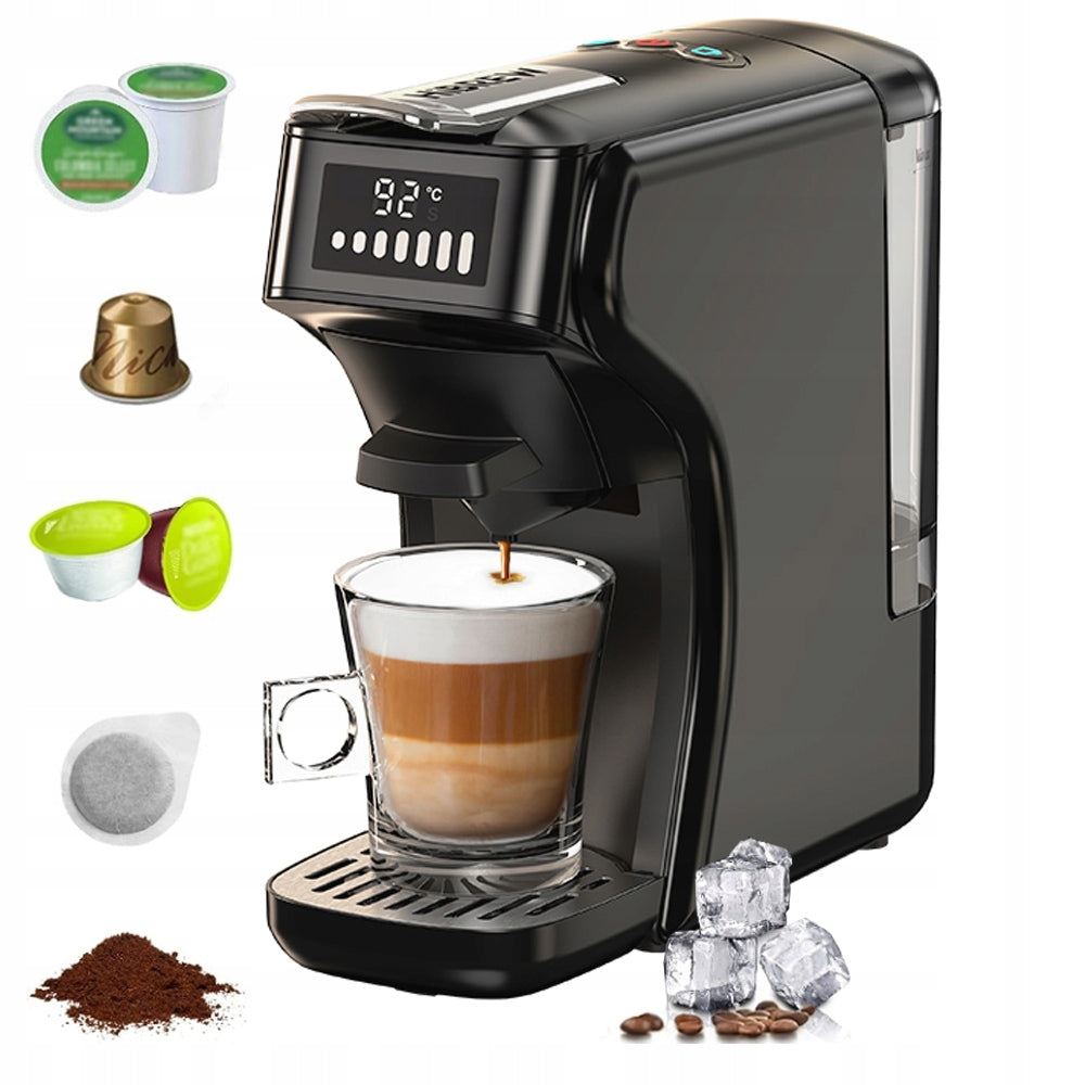 CAPSULE COFFEE MAKER PROGRAMMABLE ADJUSTABLE TEMPERATURE AND VOLUME