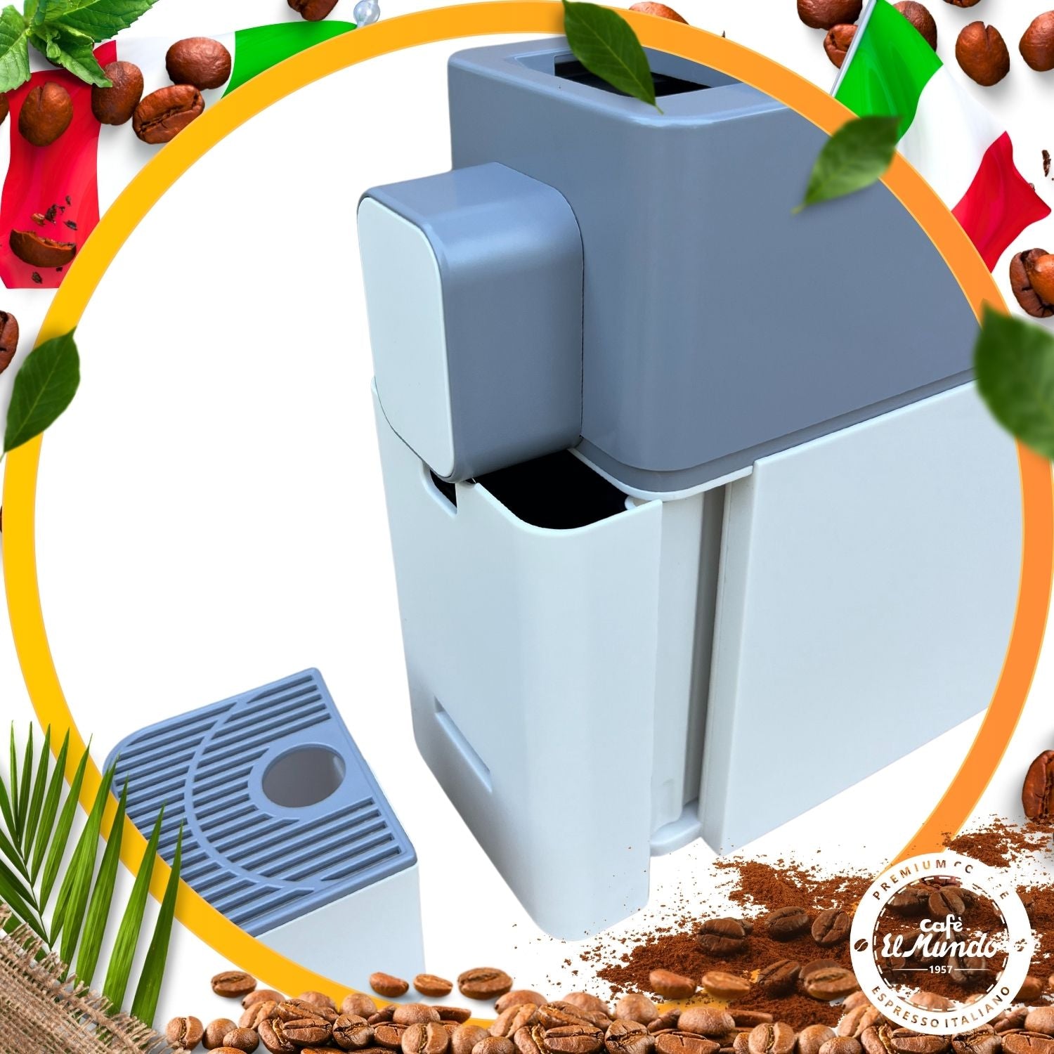 CAPSULE PRESSURIZER FOR CAPSULES NESPRESSO 19 BAR WHITE Brand no brand