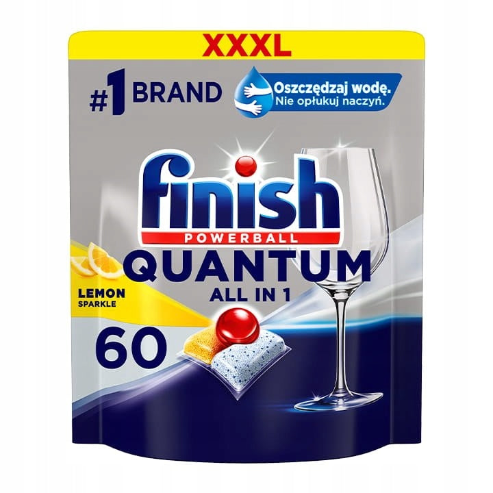 CAPSULES ALL-IN-1 60 PIECES LEMON SCENT FOR DISHWASHER