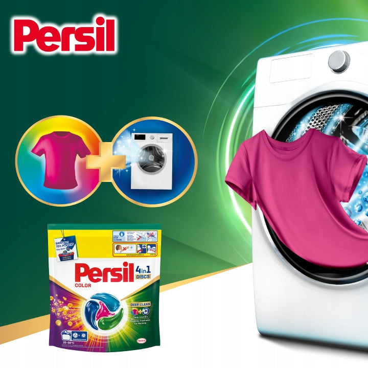 CAPSULES FOR WASHING COLORED AND DARK FABRICS PERSIL COLOR 4IN1 60 PIECES EAN (GTIN) 9000101830880