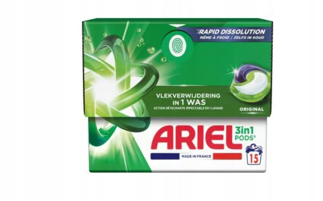 CAPSULES FOR WASHING COLORS ARIEL 15PCS. 1D116