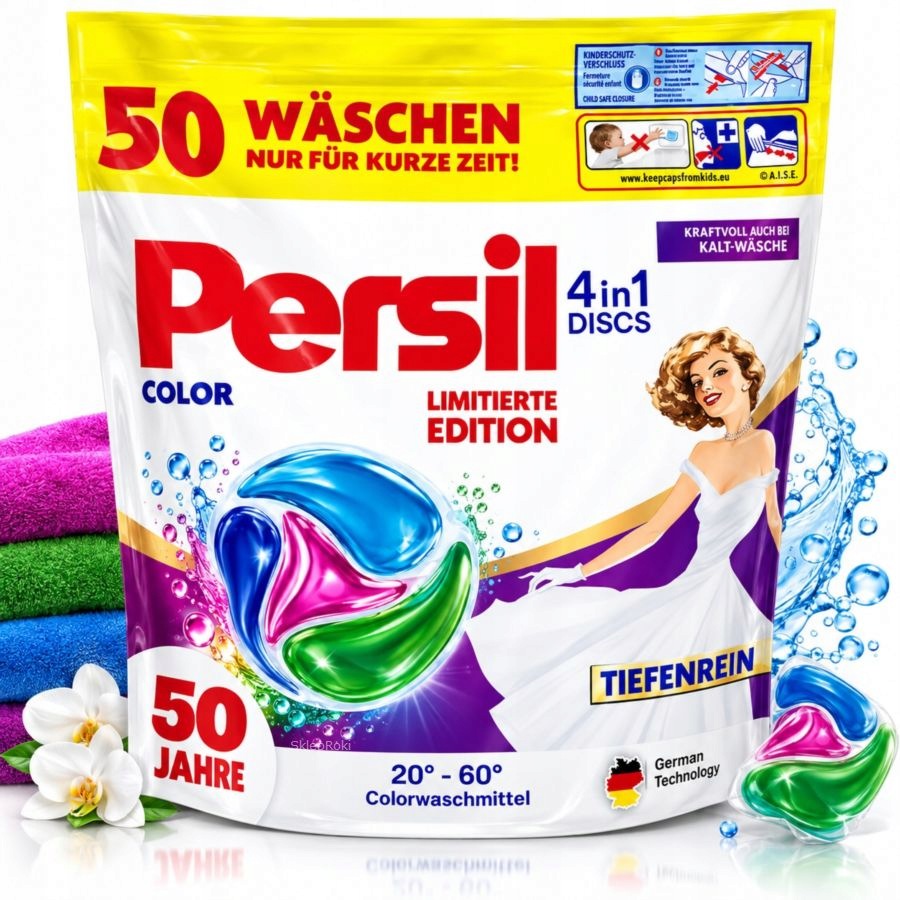 CAPSULES PERSIL COLOR 50 WASHES
