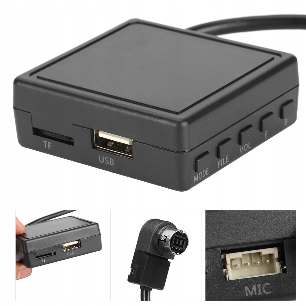 CAR ADAPTER AUX USB 3,5mm TO JVC ALPINE CD KSU58 PD100 U57 U29