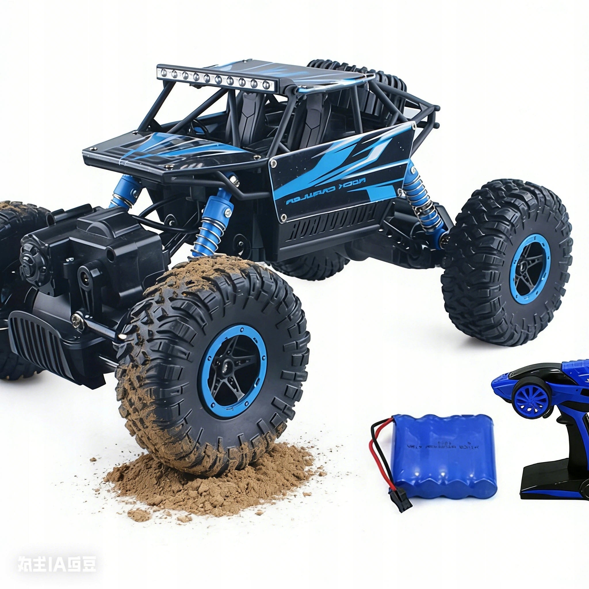 CAR AUTO RC CRAWLER 4x4 OFF-ROAD MONSTER OVER AN HOUR DRIVE, unisex