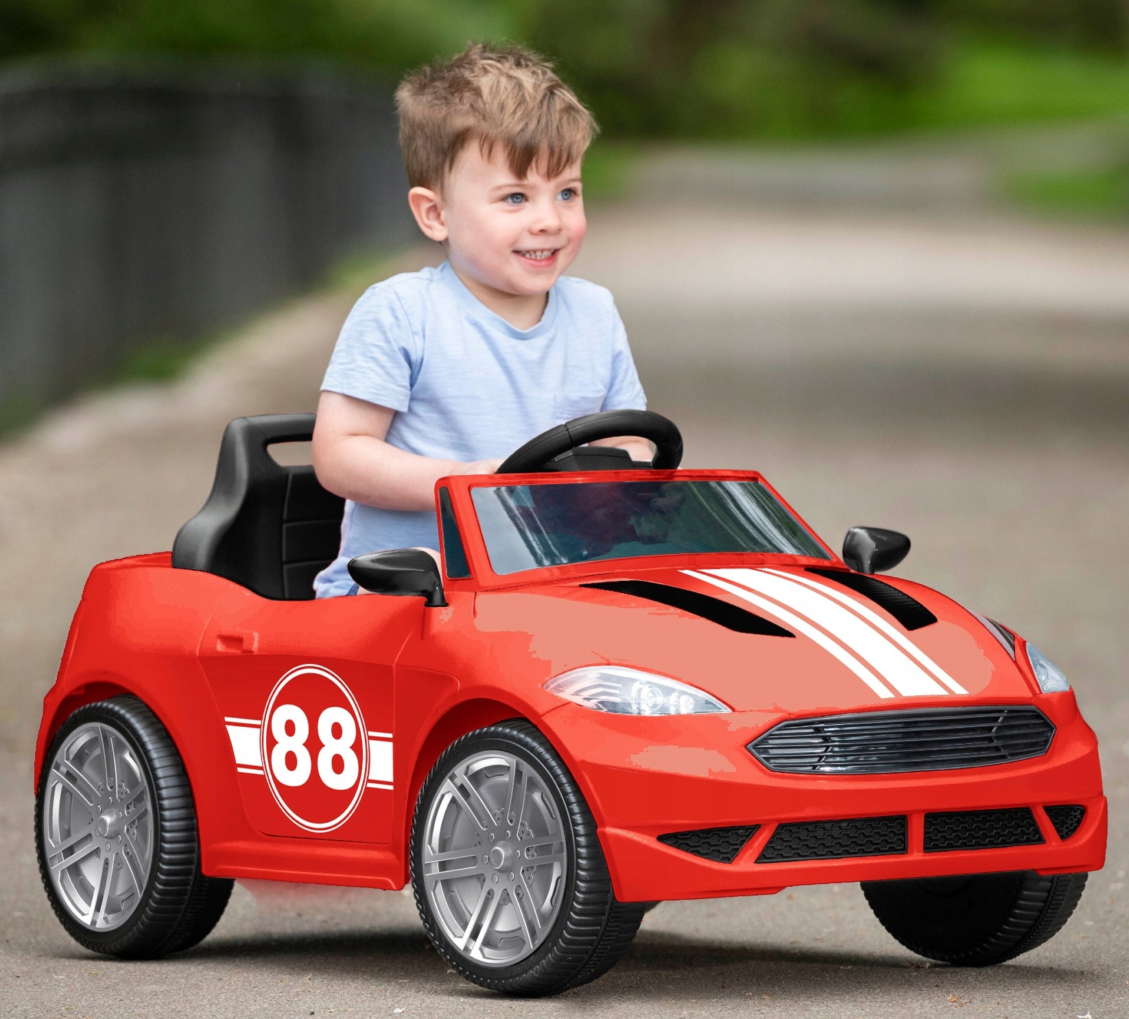 CAR BATTERY CAR FOR CHILDREN ELECTRIC CONVERTIBLE LED DŹW EAN (GTIN) 5050866001319