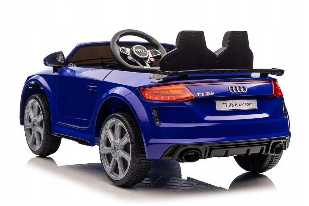 CAR BATTERY ELECTRIC CAR AUDI TT RS LED REMOTE CONTROL WHEEL EVA LEATHER Kid's age 3＋ years