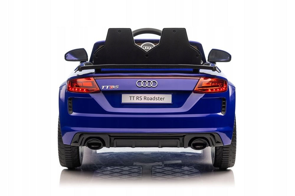 CAR BATTERY ELECTRIC CAR AUDI TT RS LED REMOTE CONTROL WHEEL EVA LEATHER Maximum load 30 kg