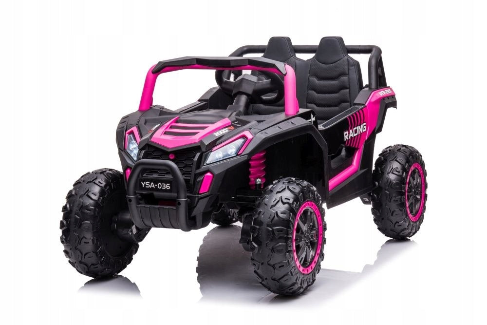 CAR BATTERY FOR CHILD BUGGY YSA036 4X4 REMOTE CONTROL WHEEL EVA LEATHER LED MP