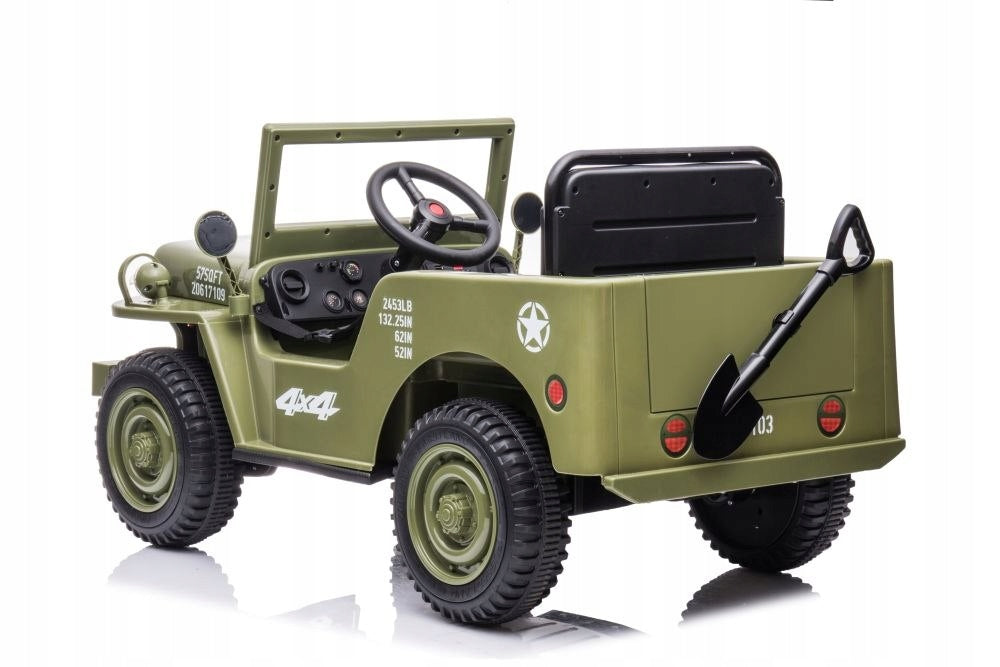 CAR BATTERY FOR CHILD JEEP JH-103 4X4 LED LEATHER EVA PILOT Kid's age 3＋ years