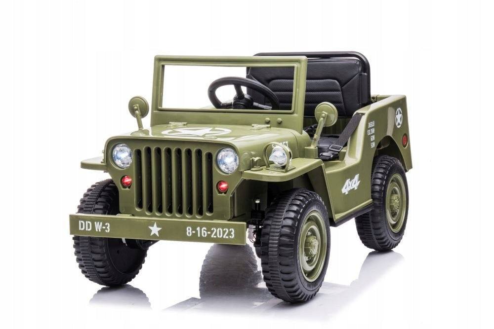 CAR BATTERY FOR CHILD JEEP JH-103 4X4 LED LEATHER EVA PILOT