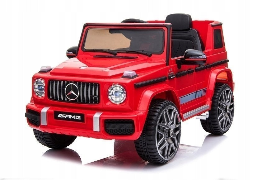 CAR BATTERY FOR CHILD MERCEDES G63 AMG PAINT PILOT WHEEL EVA LEATHER Brand Icoon