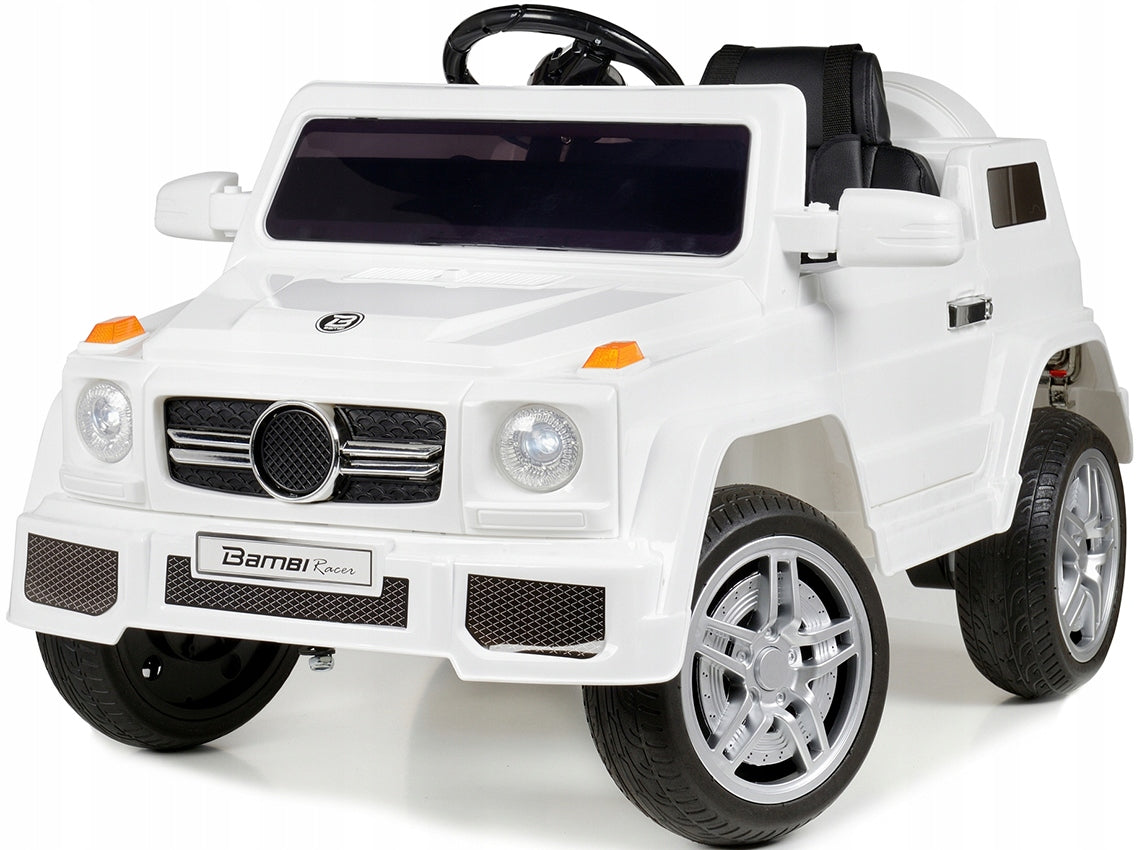 CAR BATTERY HL1058 ELECTRIC MUSIC REMOTE CONTROL WHITE CAR Color white