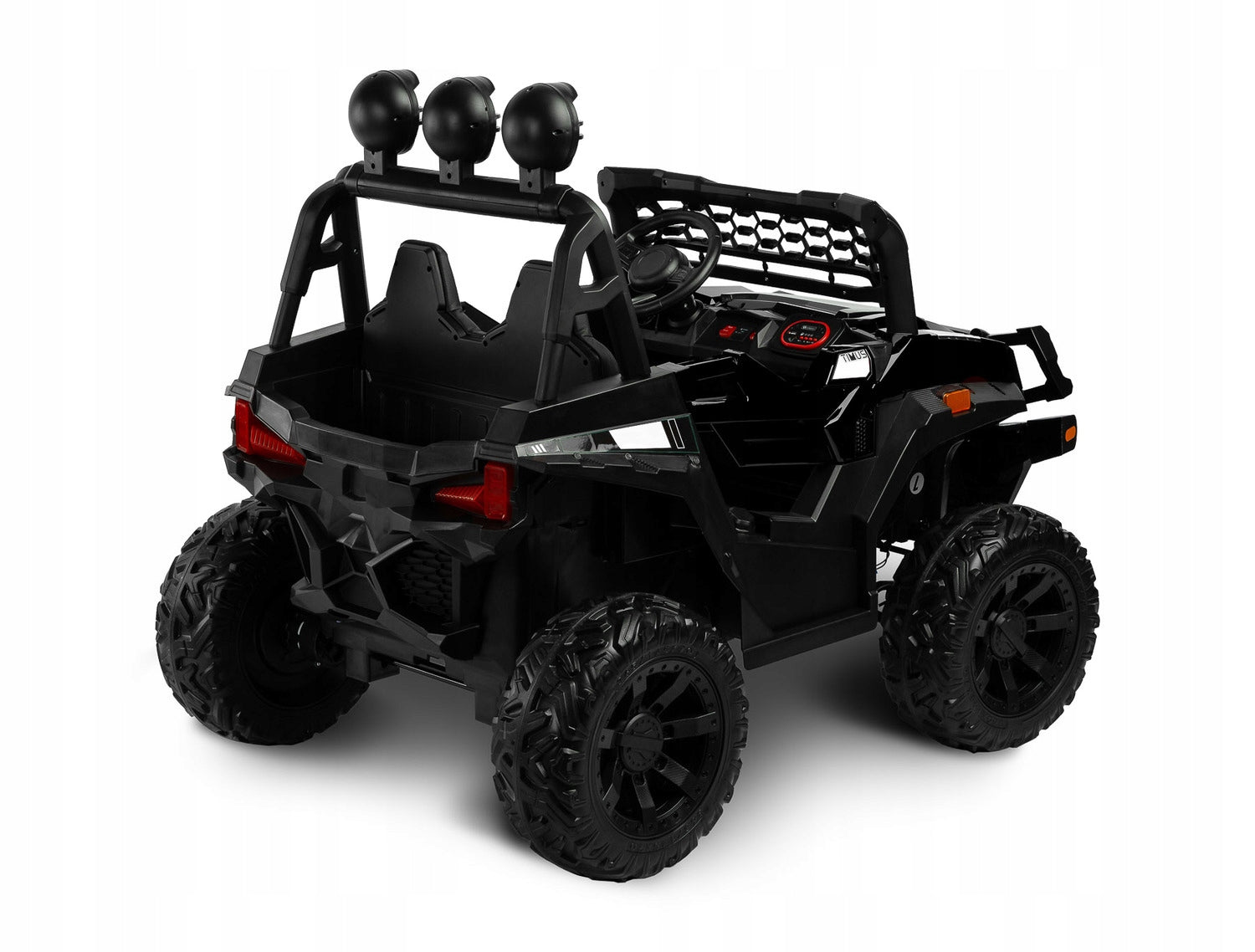 CAR BATTERY JEEP BUGGY POWERFUL REMOTE CONTROL CAR OFF ROAD LARGE OFF-ROADER Color black