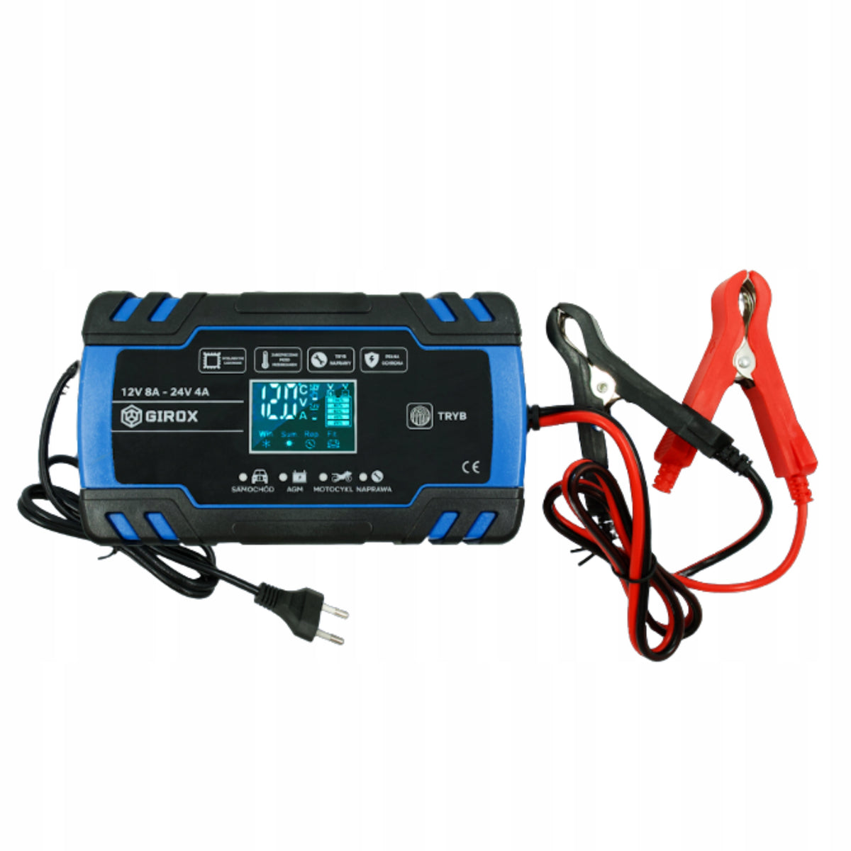 CAR BATTERY RECTIFIER AUTOMATIC 12V 8A Repair Function