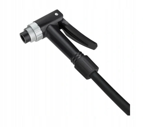 CAR BICYCLE PUMP WITH PRESSURE GAUGE FLOOR WORKSHOP TIP Dominant material other