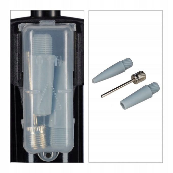 CAR BICYCLE PUMP WITH PRESSURE GAUGE FLOOR WORKSHOP TIPS 14b Brand Relaxdays