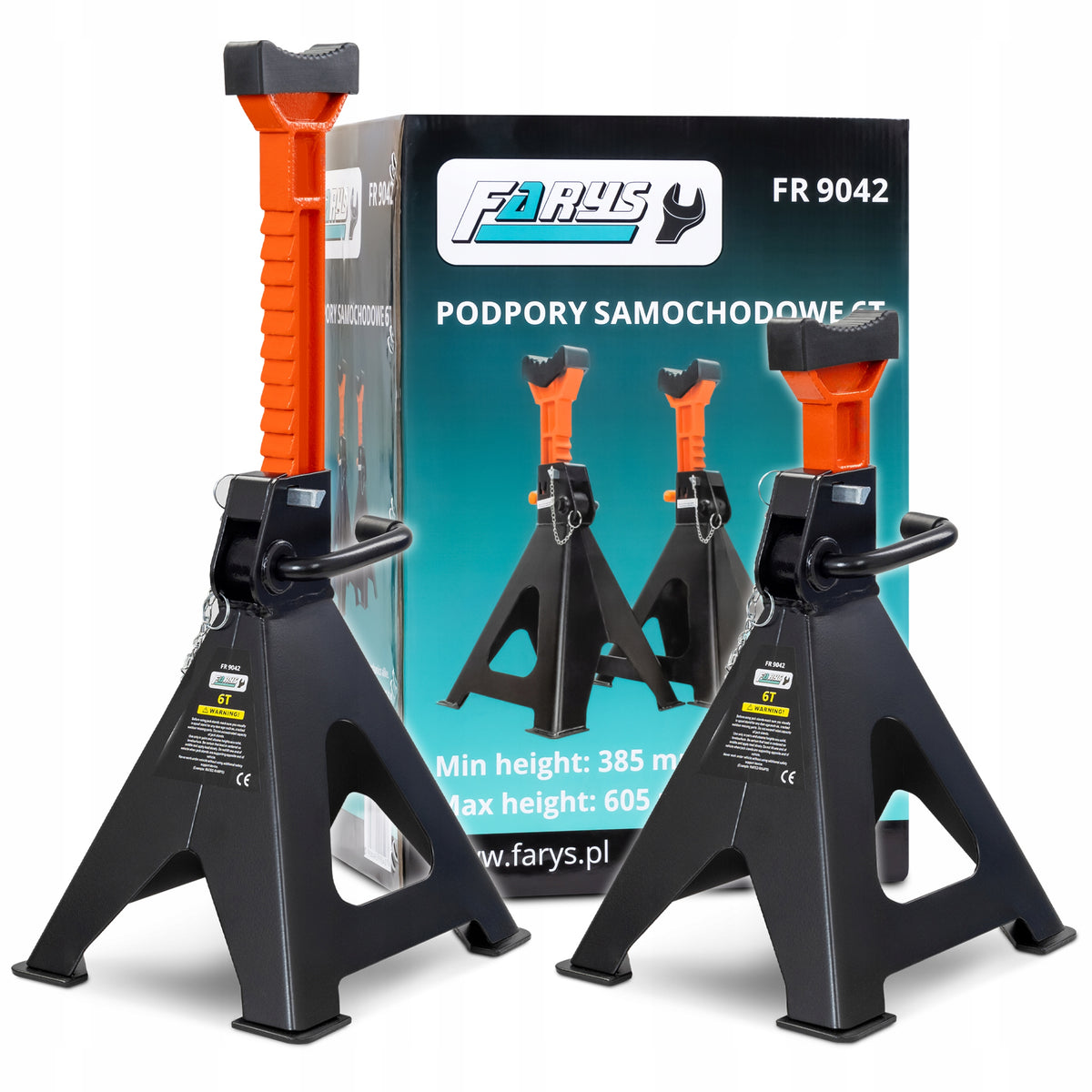 CAR BUNNIES 6T GARAGE CAR SUPPORTS ADJUSTABLE 2 PCS FARYS