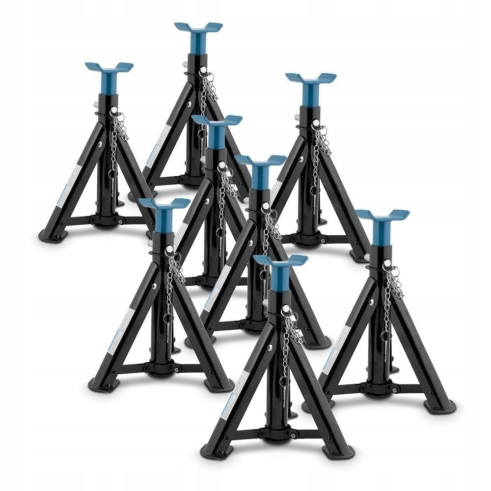 CAR BUNNIES SUPPORTS STANDS FOLDING ADJUSTABLE 8x 2T 2000kg