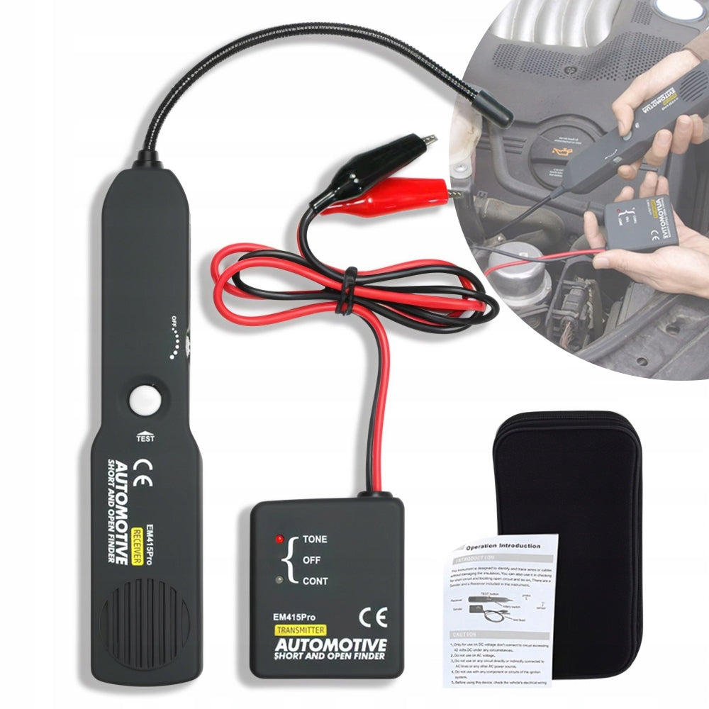 CAR CABLE INSTALLATION TESTER SHORT CIRCUIT WIRE CONTINUITY METER