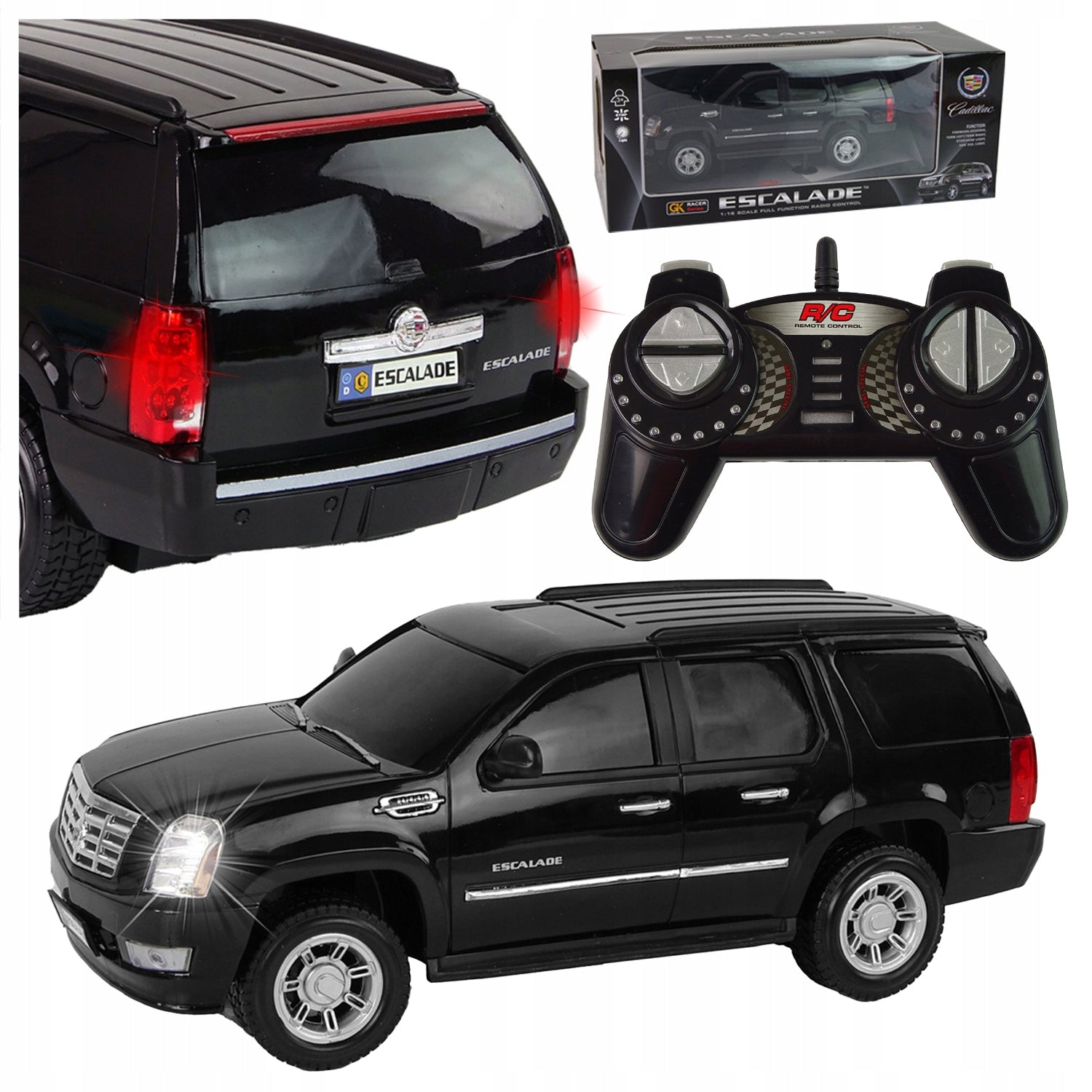 CAR CADILLAC SUV REMOTE CONTROLLED REMOTE CONTROL AUTO VEHICLE LED LIGHT Brand Stator