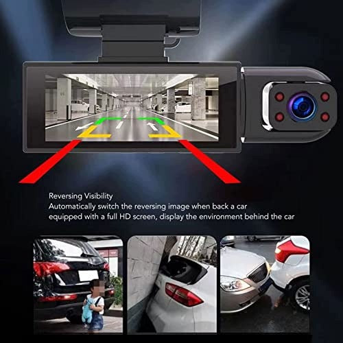 CAR CAMERA 1080P LENS 360 DEGREE SCREEN 3 16 INCH FOR DRIVER Model SWC5908151038116
