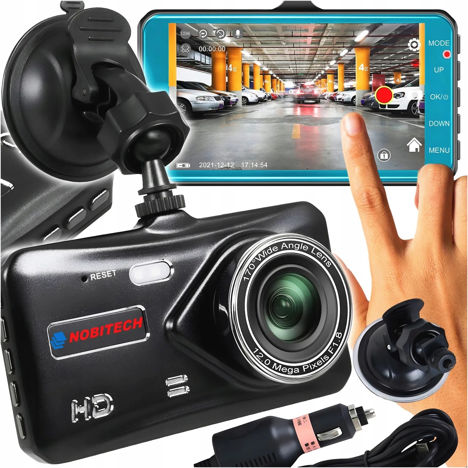 CAR CAMERA CAR VIDEO RECORDER FRONT FULLHD TOUCH SCREEN