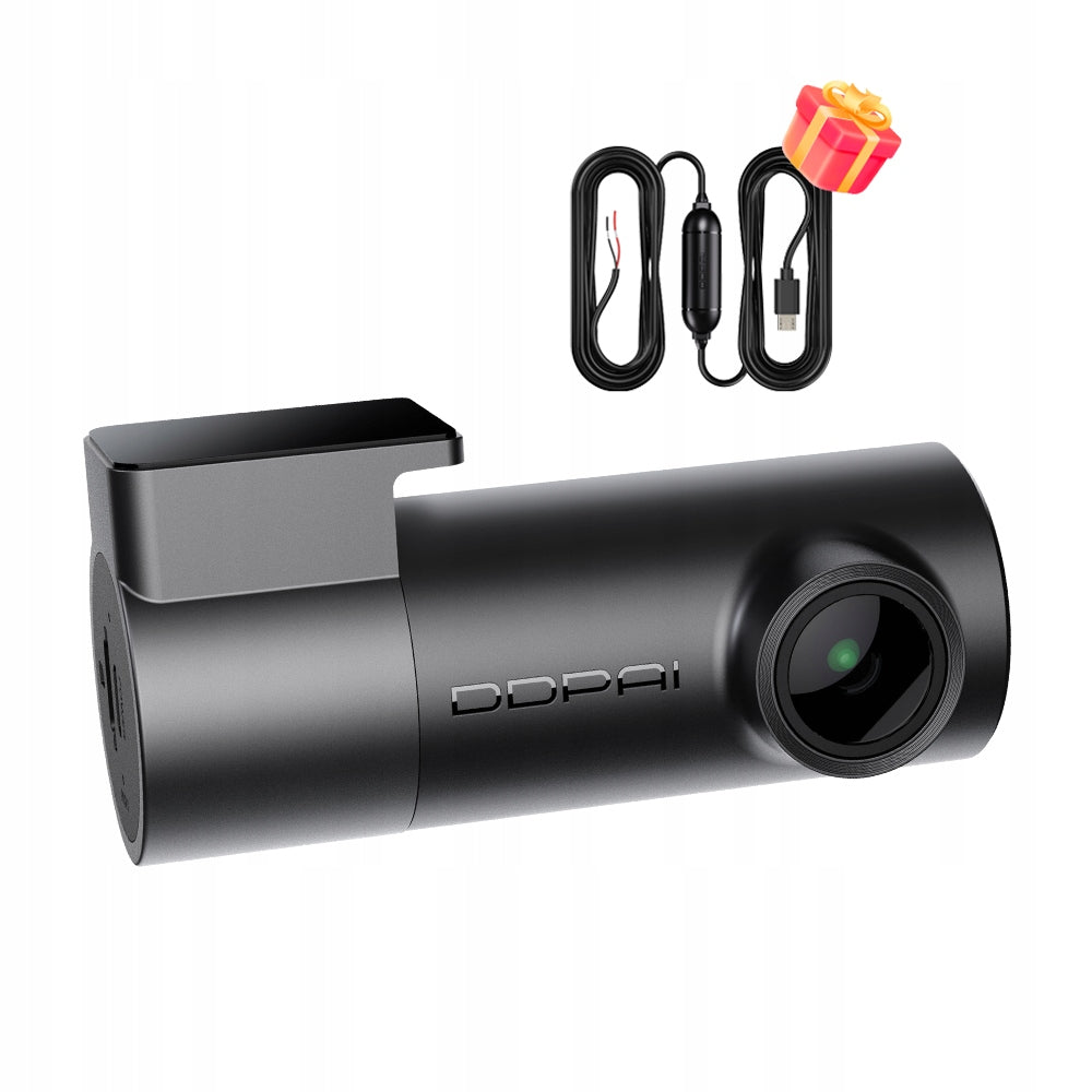 CAR CAMERA DDPAI MINI Pro 2K WiFi VIDEO RECORDER + HARDWIRE KIT