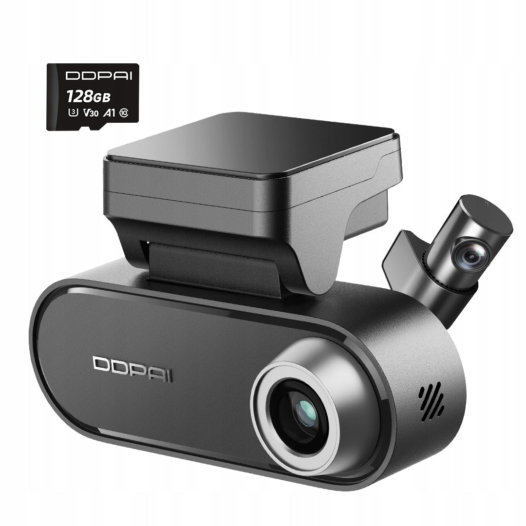 CAR CAMERA DDPAI N5 Dual VIDEO RECORDER + REAR GPS WIFI BT 128GB