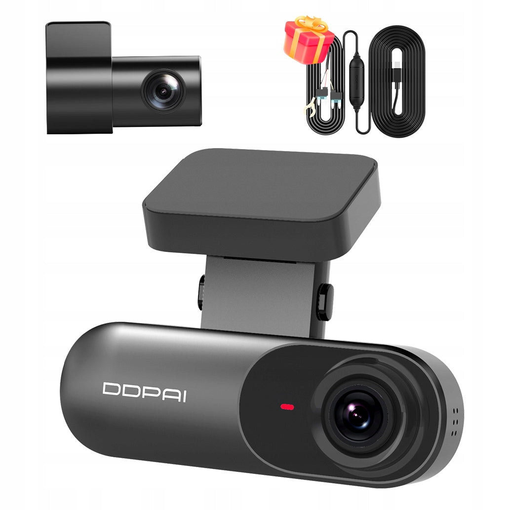 CAR CAMERA DDPAI VIDEO RECORDER N3 Pro GPS + REAR + HARDWIRE KIT