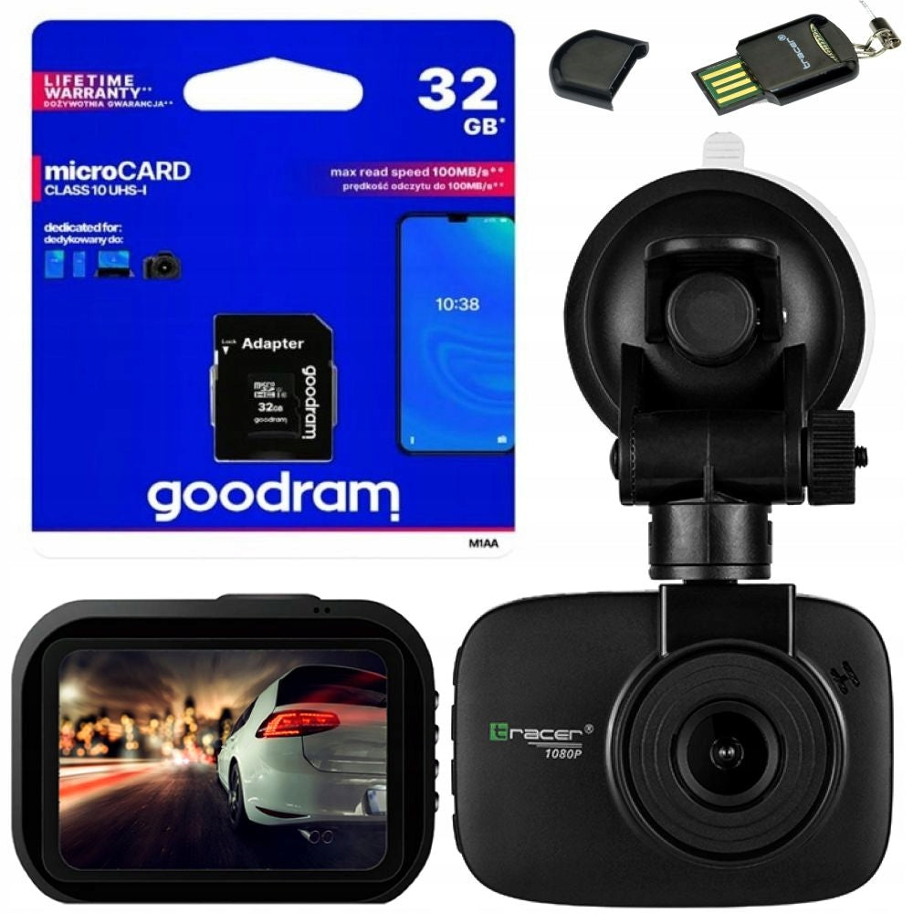 CAR CAMERA DRIVING VIDEO RECORDER FOR CAR CARS Full HD +card