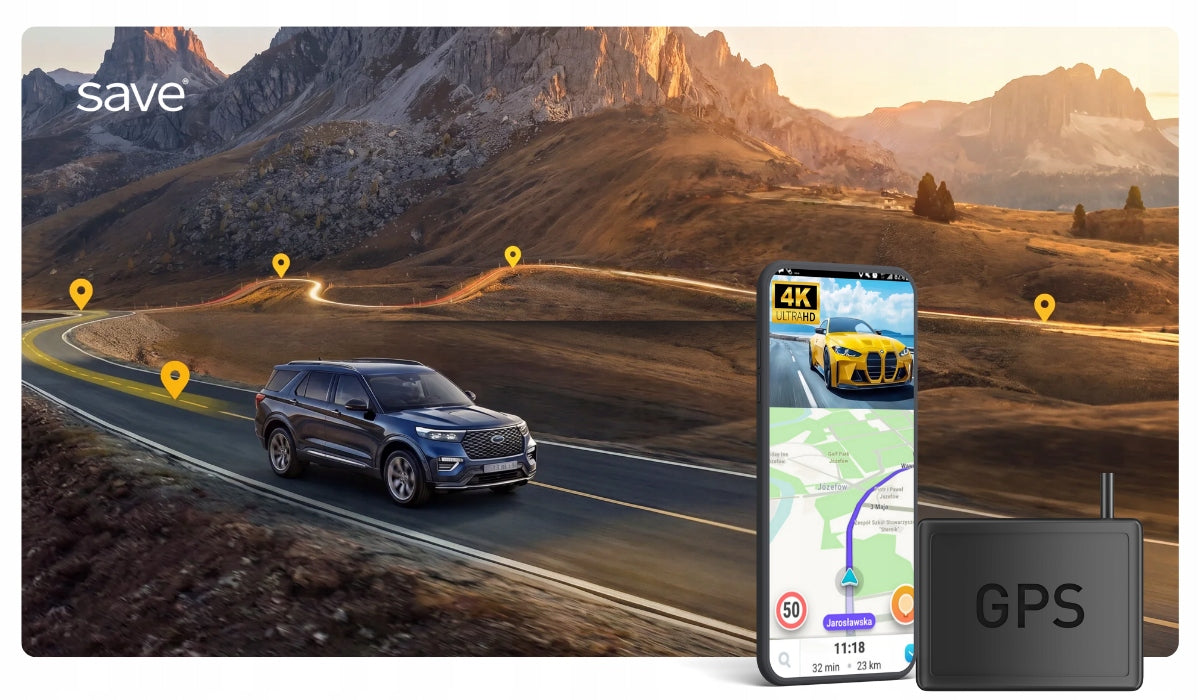 CAR CAMERA VIDEO RECORDER 3 CAMERAS GPS VIDEO DRIVING RECORDER Packaging status original