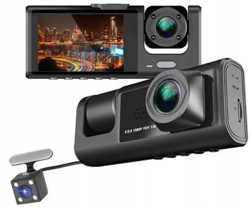 CAR CAMERA VIDEO RECORDER + REVERSING CAMERA HD WIFI Manufacturer code 06932132289012