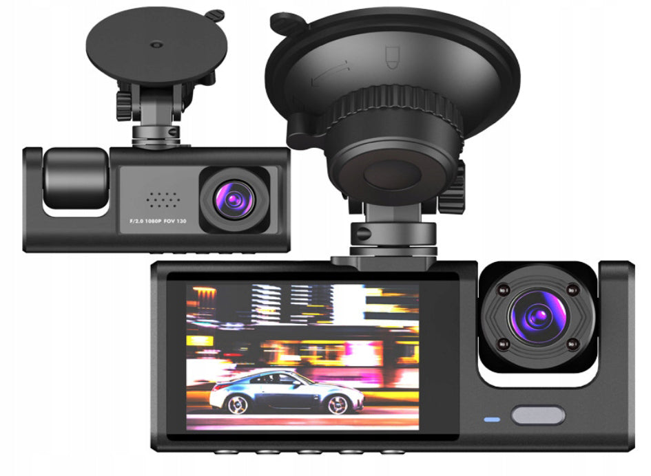 CAR CAMERA VIDEO RECORDER + REVERSING CAMERA HD WIFI Packaging status original