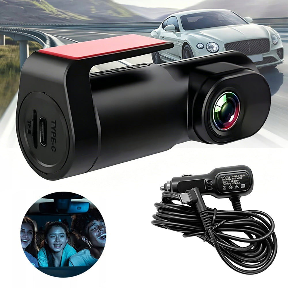 CAR CAMERA WIFI VIDEO RECORDER 140° DRIVING RECORDER CAMERA Recording quality Full HD (1920 x 1080)