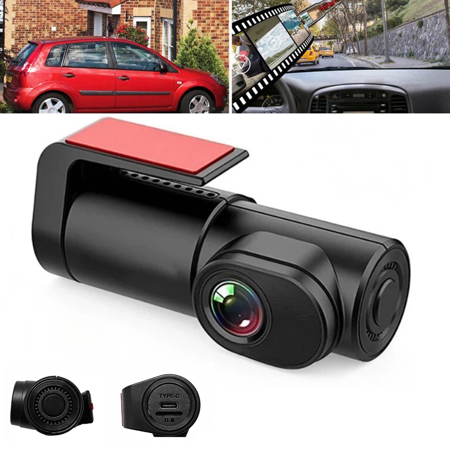 CAR CAMERA WIFI VIDEO RECORDER 140° DRIVING RECORDER CAMERA