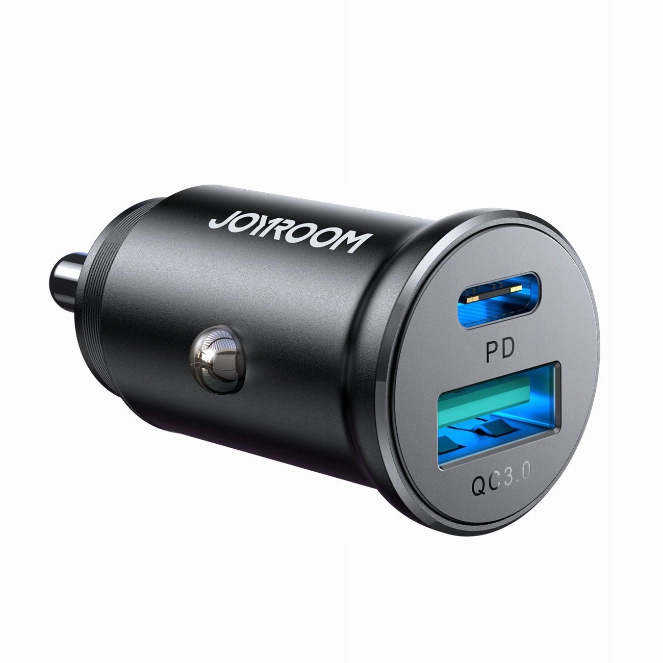 CAR CHARGER JOYROOM METAL FAST CHARGING PD 30W USB-A USB-C