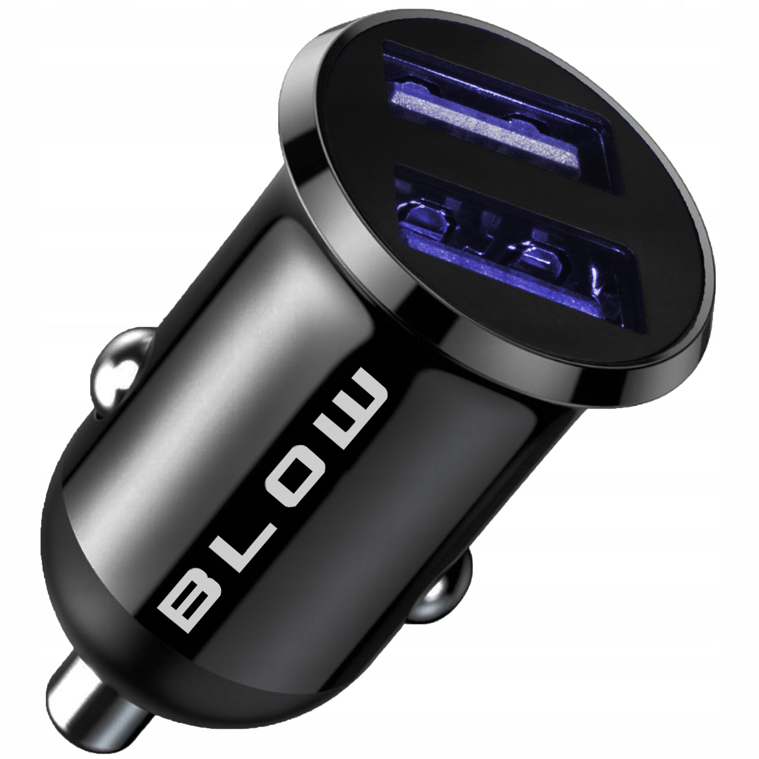 CAR CHARGER SMALL FAST STABLE STRONG 2x USB 12-24V DC