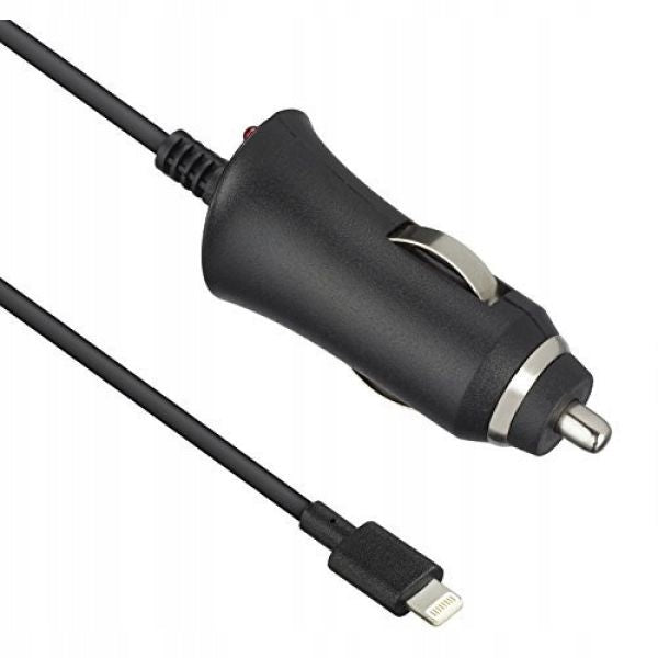 CAR CHARGER WITH IPHONE CABLE 5 6 7 8 X Color black